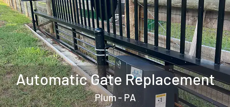  Automatic Gate Replacement Plum - PA