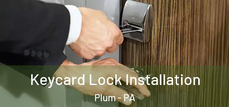 Keycard Lock Installation Plum - PA