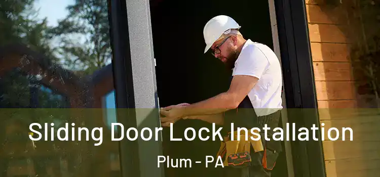 Sliding Door Lock Installation Plum - PA